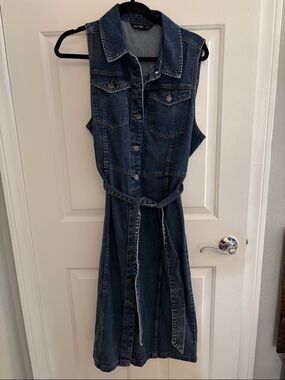 F&F Dark Blue Denim dress